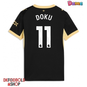 Manchester City Jeremy Doku #11 Udebanetrøje Dame 2026-27 Kort ærmer